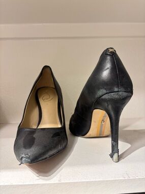 Steve Madden Black Pointed-Toe Stiletto Pumps